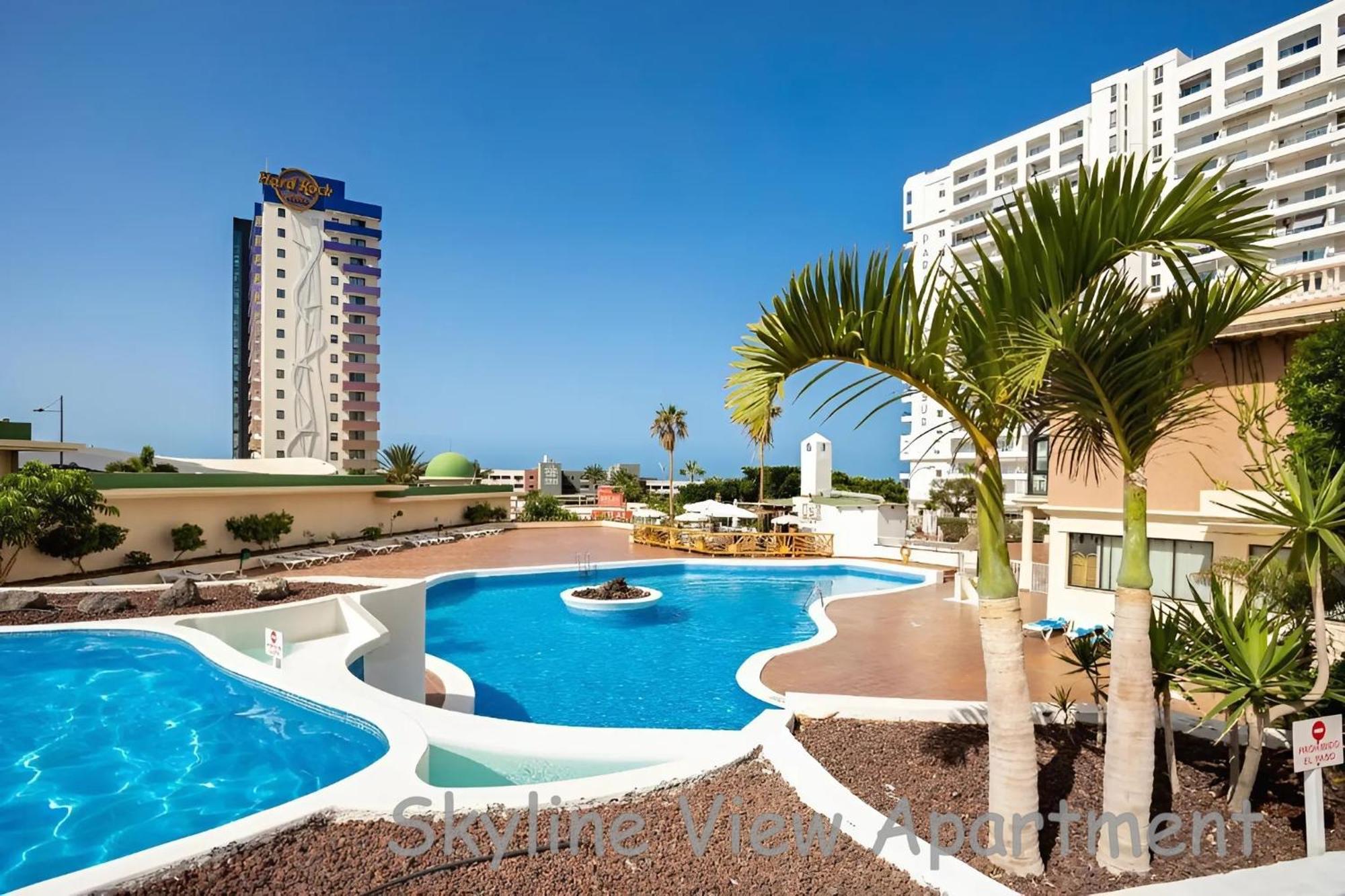 Skyline View Apartment - Free Private Parking Including & Guest Bonus Costa Adeje  Exterior foto